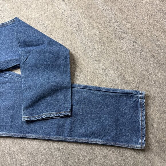 Wrangler Flame Resistant Jeans Men 32 x 30 Blue Relaxed Fit FR3W050 - Picture 2 of 16